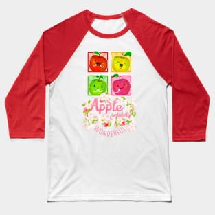 Applesolutely Wonderful - Punny Garden Baseball T-Shirt